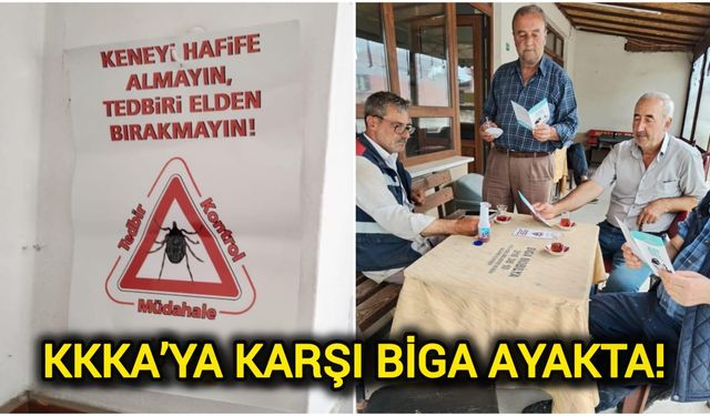 KKKA’ya Karşı Biga Ayakta!