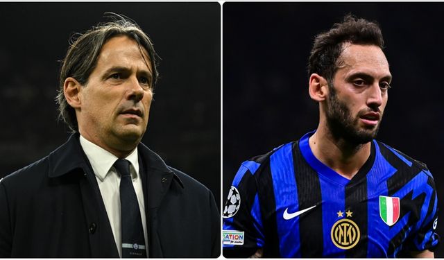 Hakan Çalhanoğlu ve Simone Inzaghi'ye ceza