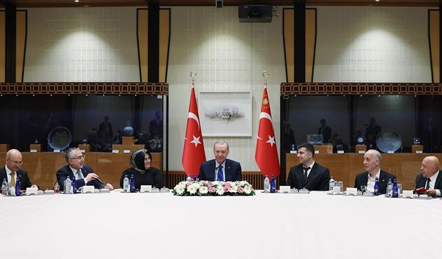 Erdoğan işçi ve işveren temsilcilerini kabul etti