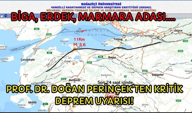 Biga Tetikte Olmalı: Marmara’da Kritik Deprem Zinciri Başladı mı?