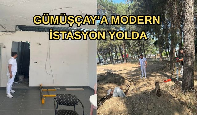Gümüşçay’a modern istasyon yolda