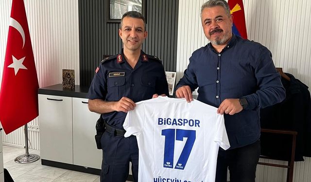 Biga’nın sevilen Komutanı’na veda