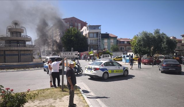 Tüp satılan iş yerindeki patlamada 8 kişi yaralandı