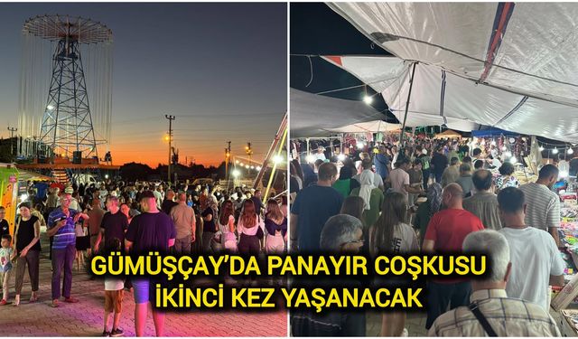 Gümüşçay’da Panayır Coşkusu İkinci Kez Yaşanacak