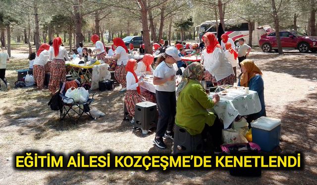 Eğitim Ailesi Kozçeşme’de Kenetlendi