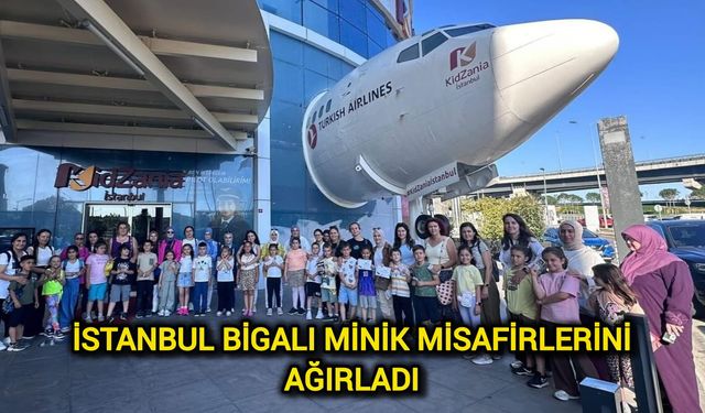 İstanbul Bigalı Minik Misafirlerini Ağırladı
