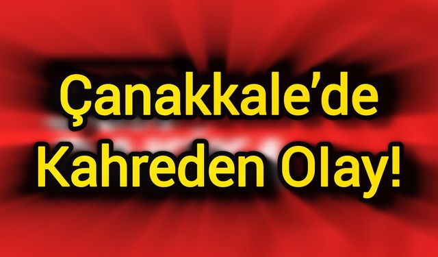 Çanakkale’de Kahreden OIay!