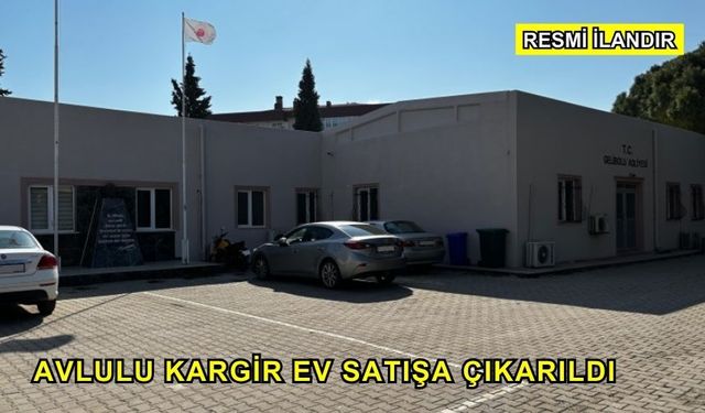 Avlulu Kargir Ev Satışa Çıkarıldı