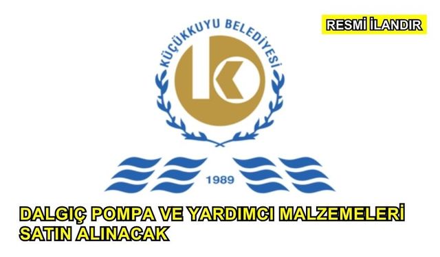 Dalgıç Pompa ve Yardımcı Malzemeleri Satın Alınacak