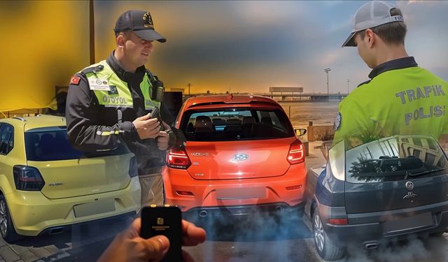 "Abarth egzoz" kullanan 25 binden fazla sürücüye işlem yapıldı