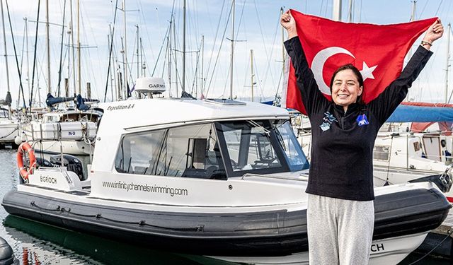 Bengisu Avcı, "Okyanus Yedilisi"ni tamamlamak için Japonya'ya gitti