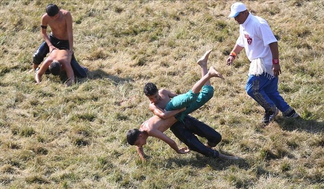 Kırkpınar'da son gün müsabakaları başladı