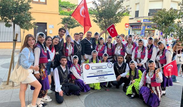 Çanakkale’nin Renkleri Callella’da Sahne Aldı