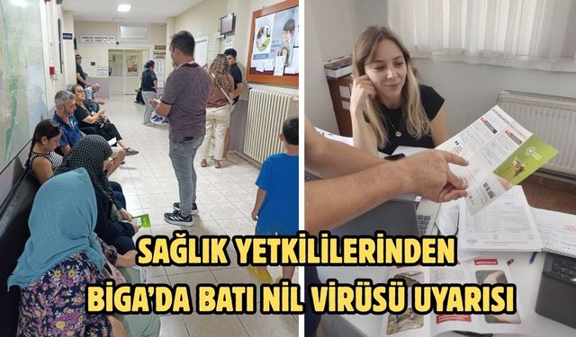 Sağlık yetkililerinden Biga’da Batı Nil Virüsü uyarısı