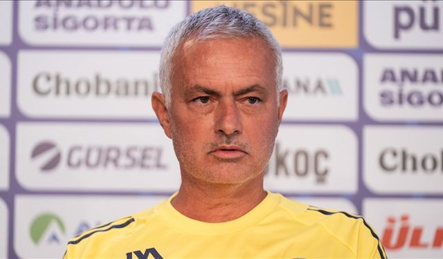 Mourinho: Şu anki tek hedefimiz yarınki maç