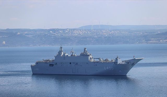 TCG Anadolu gemisiyle Çanakkale’den İstanbul’a yolculuk düzenlenecek