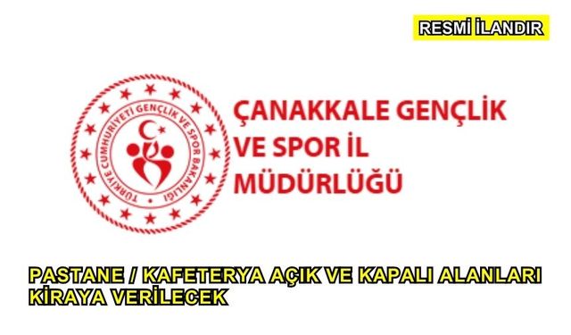 Pastane / Kafeterya Açık ve Kapalı Alanları Kiraya Verilecek