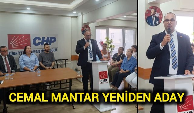 CHP Biga İlçe Başkanı Cemal Mantar, adaylığını açıkladı