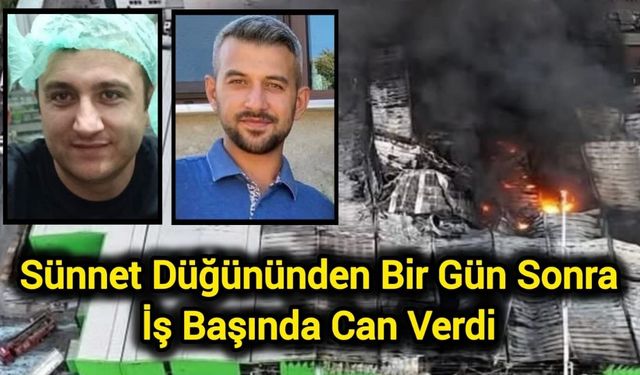 Fabrikada Yangın: İki İşçi Hayatını Kaybetti