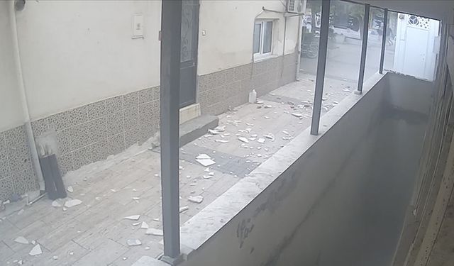 Depremin şiddetini ve yaşanan paniği gösteren yeni görüntülere ulaşıldı
