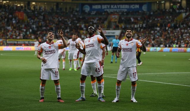 Galatasaray, Kayserispor'u farklı yendi