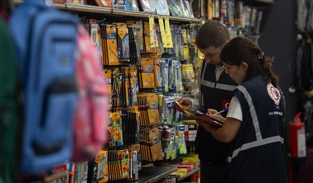 Bakanlık, kırtasiye ve okul ürünleri denetimlerini yoğunlaştırdı