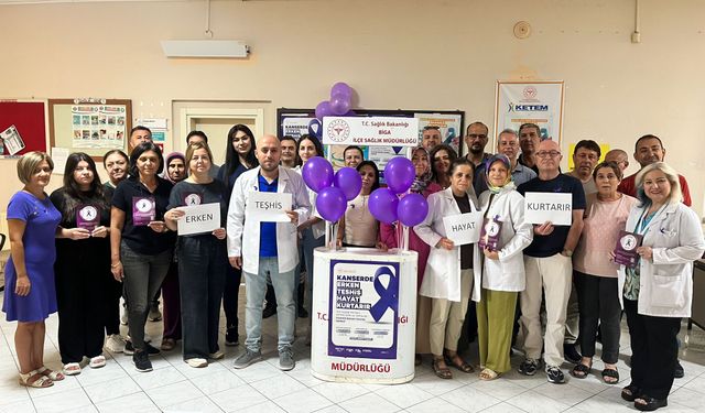 Biga’da Kanserin Önlenebilir Olduğu Anlatıldı