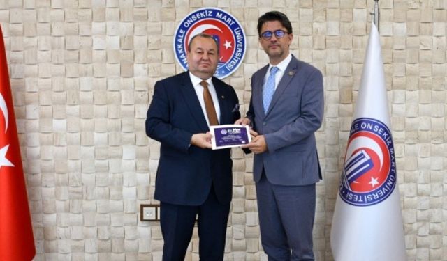 Biga TSO Yönetimi’nden Rektör Erenoğlu’na Ziyaret
