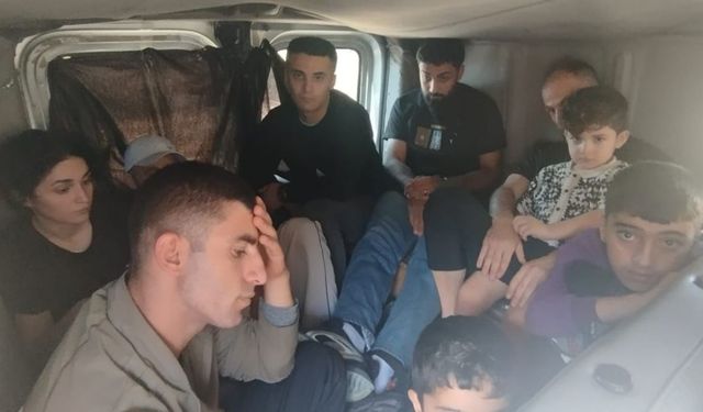 20 düzensiz göçmen yakalandı