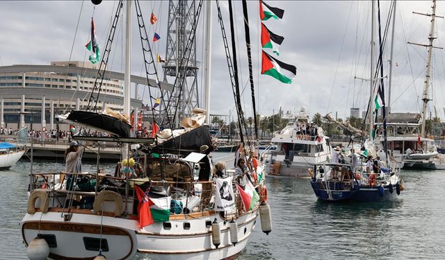 Küresel Sumud Filosu Tunus’tan Gazze’ye doğru yola çıktı