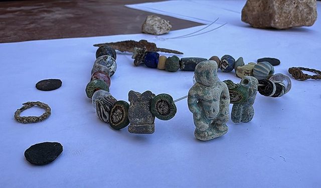 Perre Antik Kenti'nde Mısır Tanrısı Pataikos figürü bulundu