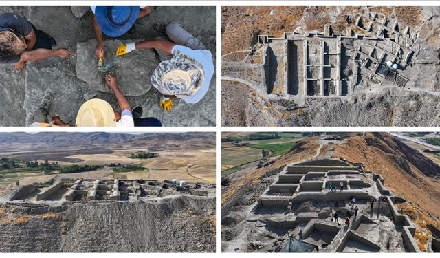 Savaşlarda kullanılan sapan taşları bulundu