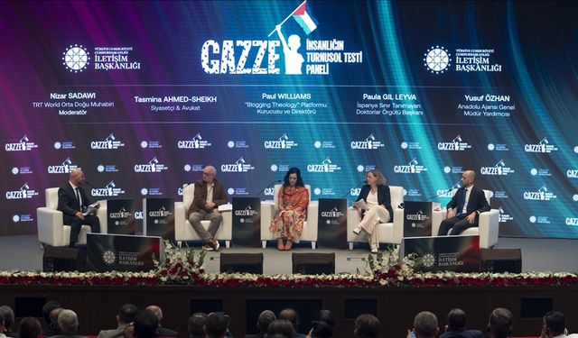 Cumhurbaşkanlığı İletişim Başkanlığınca "Gazze: İnsanlığın Turnusol Testi Paneli" düzenlendi