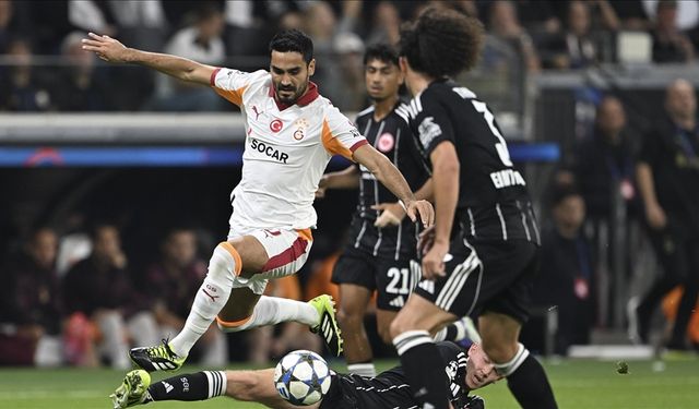 Galatasaray, Şampiyonlar Ligi'ne Eintracht Frankfurt mağlubiyetiyle başladı