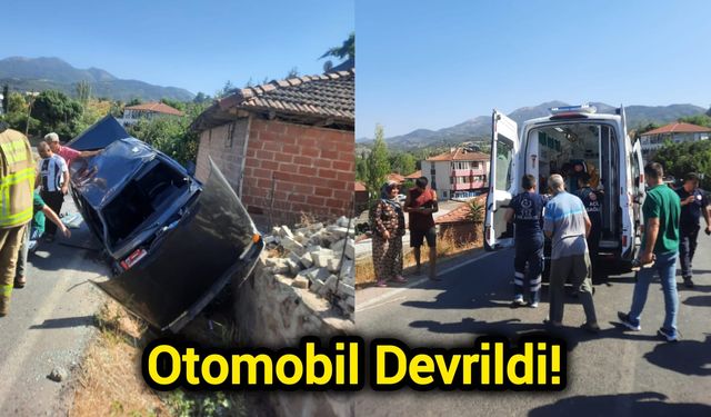 Otomobil Devrildi!