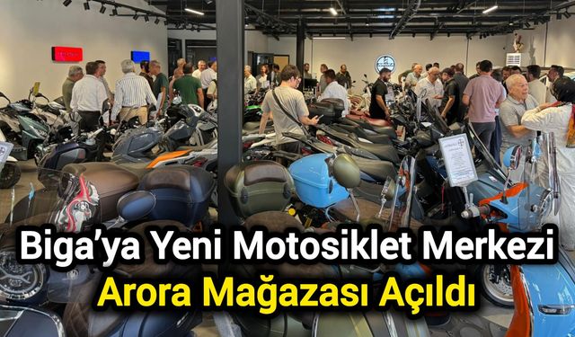 Biga’da Motosiklet Severler İçin Yeni Adres: Arora