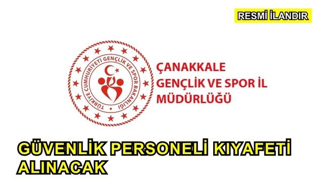 Güvenlik Personeli Kıyafeti Alınacak