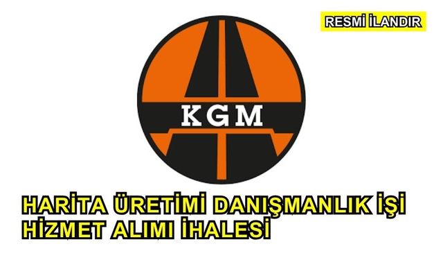 Harita Üretimi Danışmanlık İşi Hizmet Alımı İhalesi