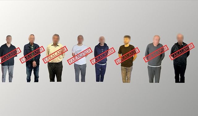 Aranan 8 suçlu Türkiye'ye getirildi