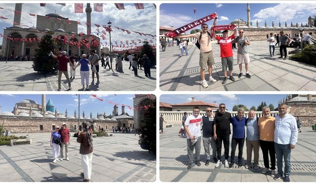 Konya'da milli maç yoğunluğu