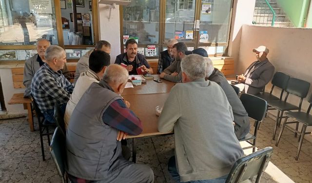 Biga'dan Eceabat'a... Tarım Müdürlüğü Üreticinin Yanında