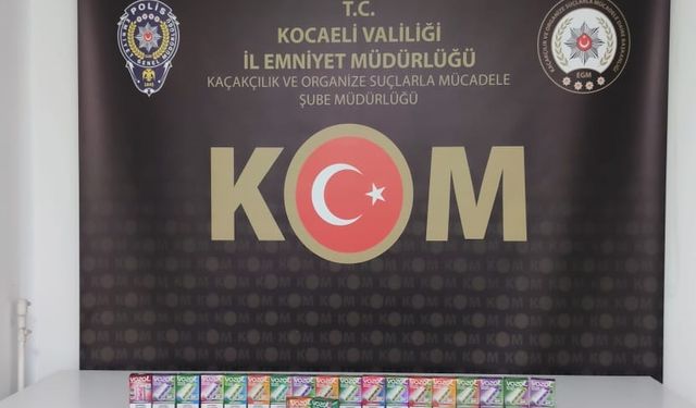 2 ton kaçak tütün ele geçirildi