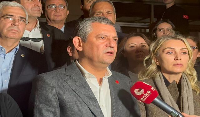 CHP Genel Başkanı Özel, İmamoğlu'nun "casusluk" suçundan tutuklanmasına ilişkin konuştu: