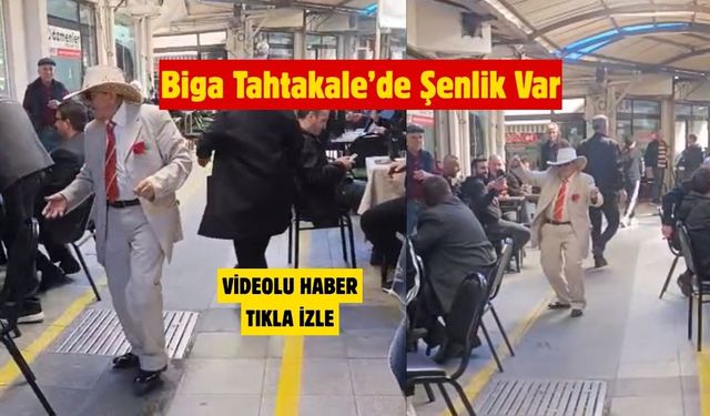 Biga Tahtakale’de Şenlik Var