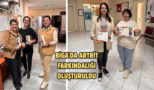Biga'da Artrit farkındalığı oluşturuldu