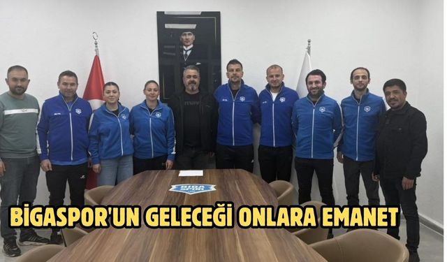 Bigaspor'un geleceği onlara emanet