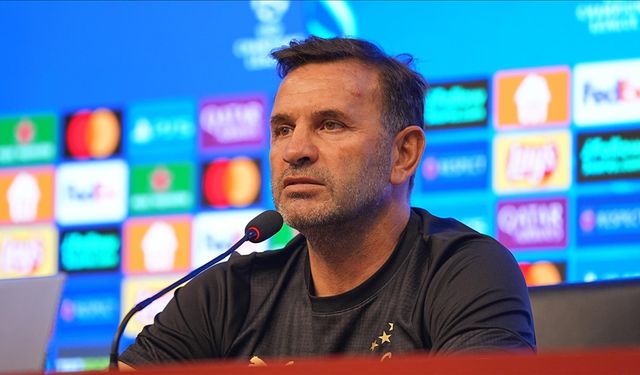 Okan Buruk'tan maç öncesi açıklamalar