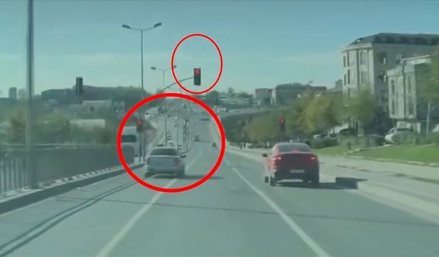 Kırmızı ışık ihlali yapan 2 araç sürücüsü yakalandı