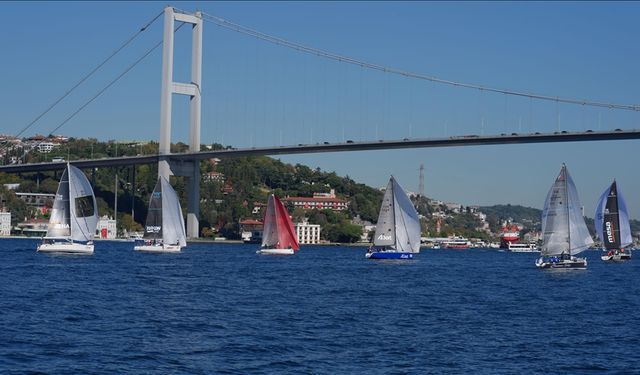Cumhurbaşkanlığı 6. Uluslararası Yat Yarışları'nın İstanbul etabı başladı