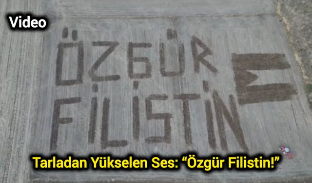 Çanakkale Biga’dan Gazze’ye destek mesajı
